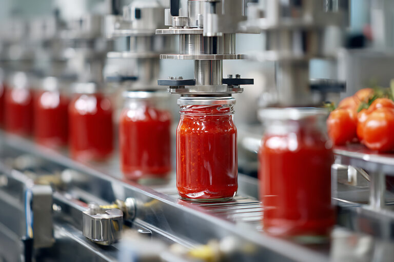 ketchup in jar